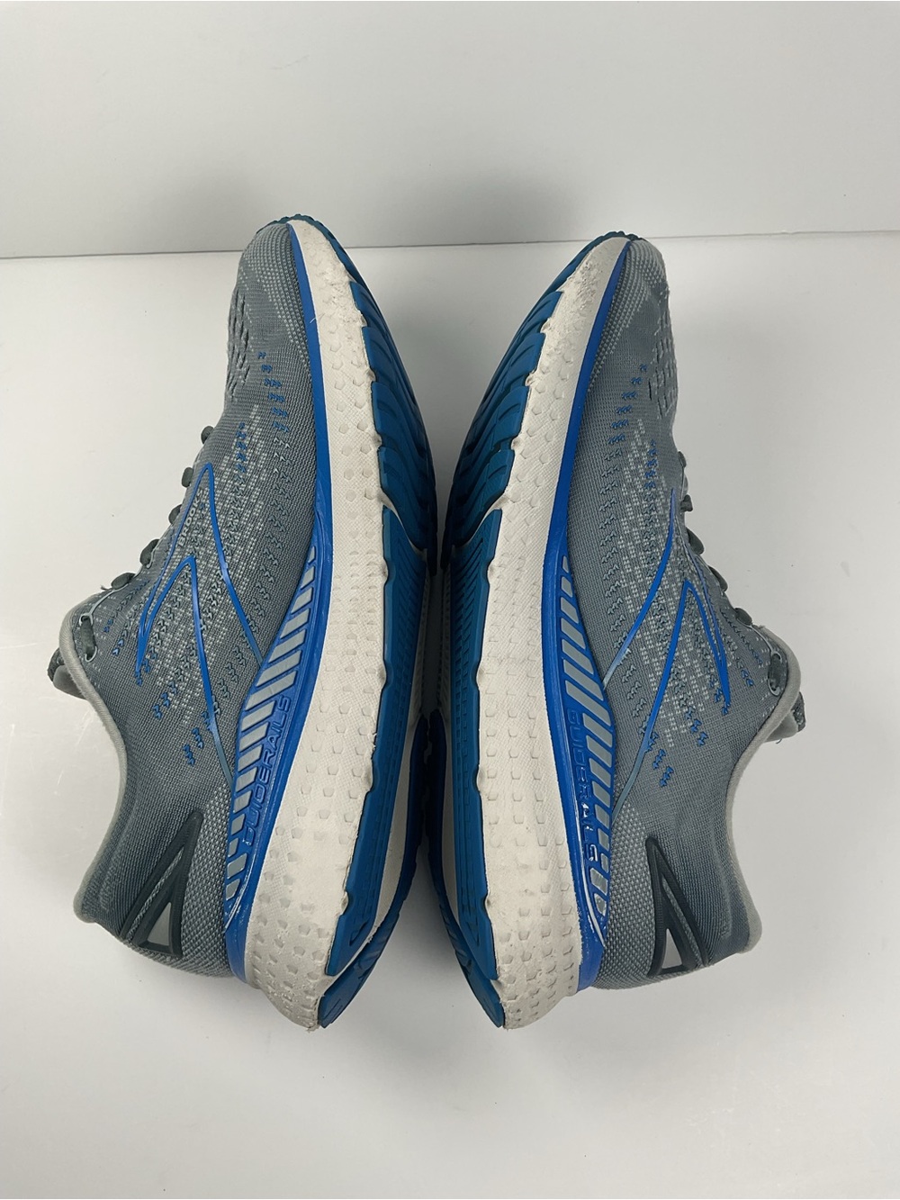 Brooks Glycerin GTS 19 Men’s Size 9 Gray Blue Running Shoes GuideRails - Picture 9 of 12